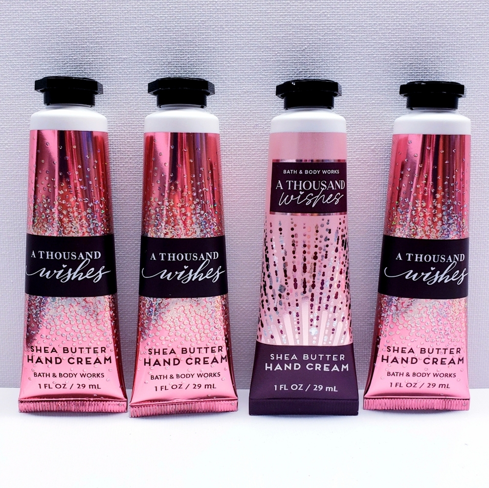 Bath & Body Works A THOUSAND WISHES Hand Cream, 1 fl oz (4 pcs)